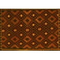 thumbnail image 1 of Ahgly Company Indoor Rectangle Oriental Yellow Traditional Area Rugs, 7' x 10', 1 of 4