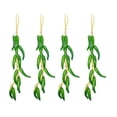 thumbnail image 1 of Guirnalda de verduras artificiales con forma de guirnalda de verduras simuladas, verduras decorativas realistas., 1 of 8