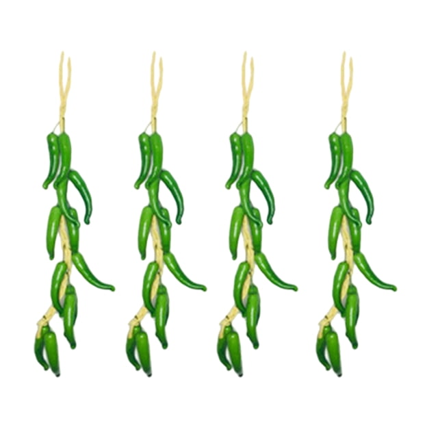 Guirnalda de verduras artificiales con forma de guirnalda de verduras simuladas, verduras decorativas realistas.