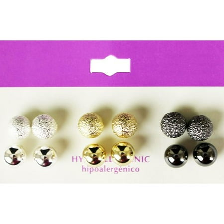 Everyday Essentials Multi-Color Ball Stud Earrings