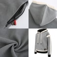 thumbnail image 4 of Sudaderas con capucha con calefacción USB Hombres Mujeres Ropa de calle de manga larga Abrigos sueltos Cálido USB recargable 3 niveles de calor, 4 of 8