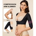 thumbnail image 3 of Arm Shaper, posquirúrgico, delgado, de compresión, 3XL, negro, para mujer, 3 of 6