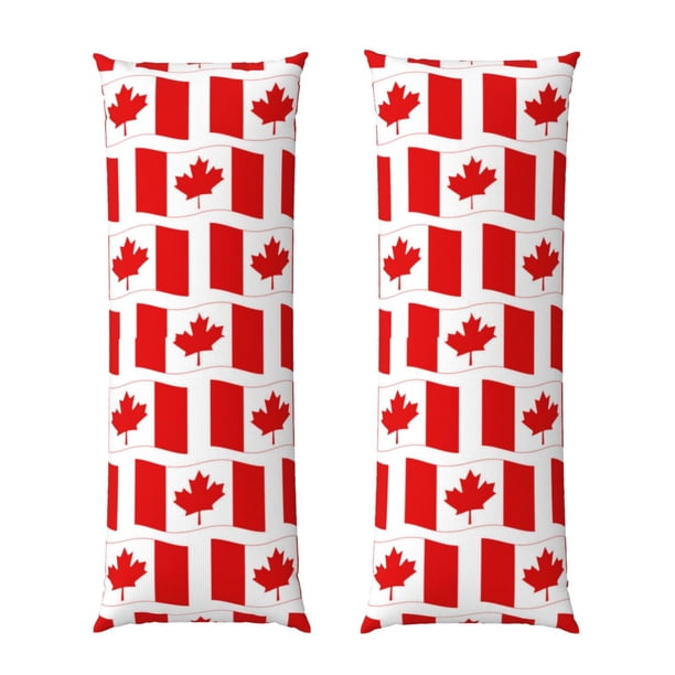 Balery Canada Funda Protectora para Almohada Corporal de Algodón Hipoalergénico con Cierre(55 x 21 pulgadas), Almohadas No Incluidas