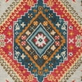 thumbnail image 6 of SAFAVIEH Heritage Rosheen Floral Wool Area Rug, Grey/Red, 3' x 5', 6 of 7