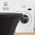 thumbnail image 5 of ZMLEVE Nappe Ronde Extensible en Spandex 60*110cm Noire Élastique, 5 of 5