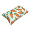 thumbnail image 3 of Disketp Pillow Covers Cartoon Carrot Pattern Throw Pillow Case Cushion Covers,Cushion For Bedroom,Couch,Home-14"X20", 3 of 8