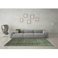 thumbnail image 3 of Ahgly Company Indoor Rectangle Abstract Light Blue Modern Area Rugs, 5' x 8', 3 of 4