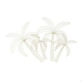 thumbnail image 6 of DecMode 2"W, 38"H Metal Glam Wall Decor, Gold, 1-Piece, 6 of 7