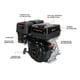 thumbnail image 2 of Motor a gasolina Truper MOG-90 9 HP, 2 of 2