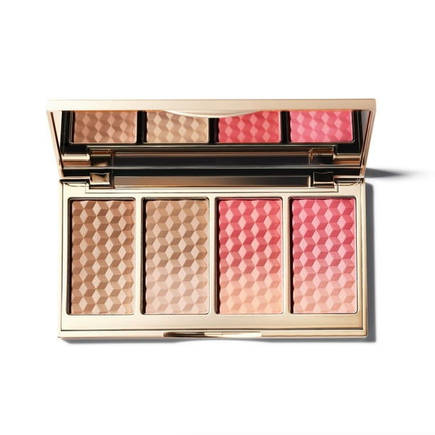Paleta de polvos faciales ICONIC LONDON Get Cheeky con 4 tonos