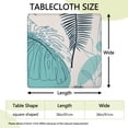 thumbnail image 2 of Elastic Bohemian Square Table Cover 36x36 Inch, Fitted Design for Card Tables, Wrinkle Resistant Fabric for Outdoor Use, 2 of 6