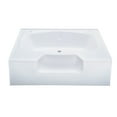 thumbnail image 3 of Kinro W4060-SPK ABS Garden Tub - 40 in. x 60 in., White, 3 of 3