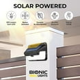 thumbnail image 6 of Bell + Howell Bionic Wall Light Outdoor Solar Powered 600 Lumen 2 Pack Motion Sensor LED, 6 of 9