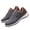 Grey, variant on NOKIO Men's Casual Sports Shoes Anti-S𝗅ip Durab𝗅e Running Shoes Summer Lightweight Walking Shoes Outdoor Athlet𝗂c Casual Shoes La𝖼e Up Tennis Workout Sneakers for Back to College