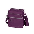 thumbnail image 4 of LAVA Women Waterproof Crossbody Purse Nylon Shoulder Handbag Messenger Bags (Purple), 4 of 12
