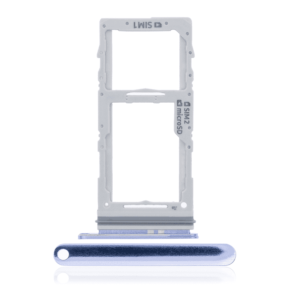 Replacement Dual Sim Card Tray Compatible For Samsung Galaxy S20 / S20 Plus / S20 Ultra 5G (Purple)