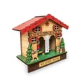 thumbnail image 2 of Creative Wooden House Barometer Thermometer,Wall Mounted Weather Hygrometer Home, 2 of 4