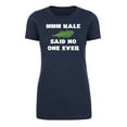 thumbnail image 2 of MMM Kale said no one ever! Ladies Graphic T-shirts, Funny Food Shirts - Heather Navy MH200WFOOD S10 L, 2 of 3