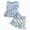 Girls Summer Outfits Z01-Light Blue, variant on TOWED22 Toddler Baby Girl 12M-8Y Summer 2 Piece Set Spaghetti Strap Striped Cami & Floral Shorts Clothes(Red,6-9 M)