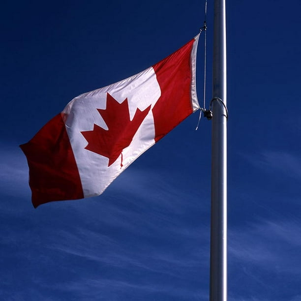 Canada Flag 3' x 5' Canadian Flag Banner 3x5 ft Drapeau Canada