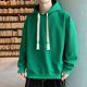 thumbnail image 4 of Sudadera con capucha verde sólida para hombre, sudaderas de lujo al por mayor a bajo precio, sudaderas baratas, divertidas, Y2k, ropa de diseñador vintage de los años 90 para hombre, 4 of 5