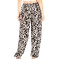 thumbnail image 2 of Sakkas Akilla Women's Loose Printed Yoga Elephant Pants Elastic Waist w/Pocket - Black - One Size, 2 of 5