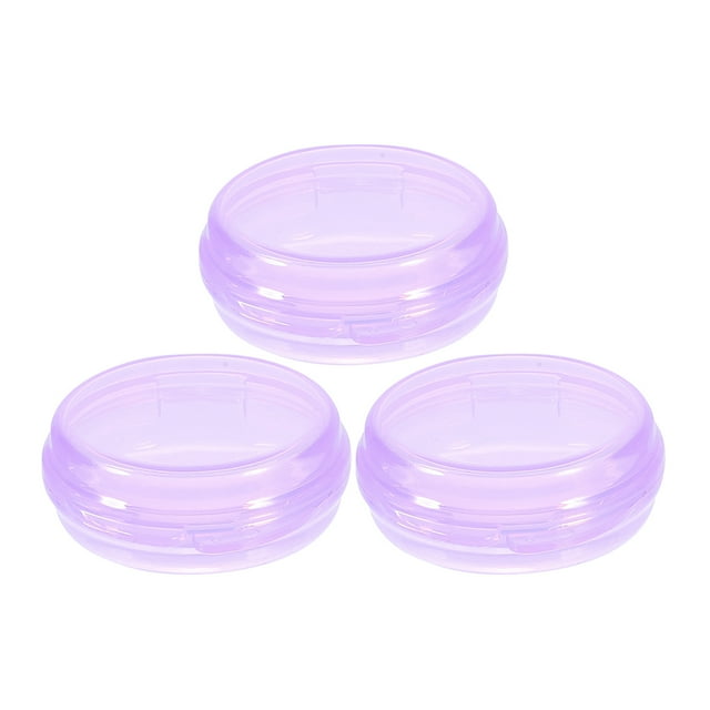 Miangastore 3Pcs Travel Pill Container Plastic Pill Organizer Daily Medication Pill Container Small Tablet Holder
