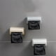 thumbnail image 4 of Dispensador de bolsas de basura, kit de bolsas de basura pequeñas, diseño apilable y de montaje en pared, para hogar/oficina, soporte para bolsas en la parte inferior, accesorio compacto para cubos d, 4 of 7