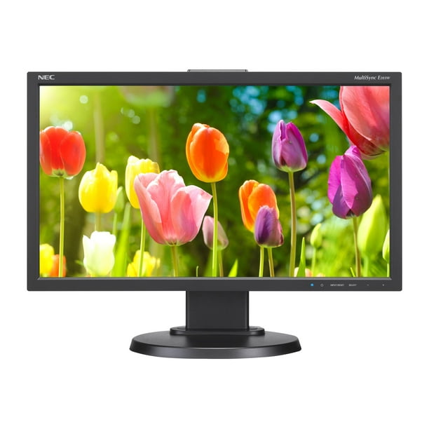 NEC MultiSync E203W-BK - E Series - LED monitor - 20" (19.5" Visible) - 1600 x 900 60 Hz - TN - 250 Cd/M - 1000:1 - 5,5 ms - DVI-D, VGA, DisplayPort - black