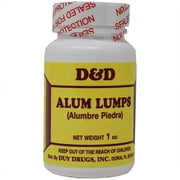 D&D Alum Lumps (Alumbre Piedra) 1 oz