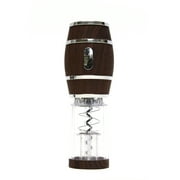 Electric Wine Bottle Opener, Fast & Easy Open, One Click button, with Foil Cutter, Small & Petite, Gift Expressions by Swiss Craft