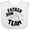 AA-White, variant on Inktastic Father's Day Father Son Team Parent Child Fist Bump Boys or Girls Baby Bib