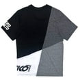 thumbnail image 2 of Ecko Unltd Men's T-Shirt Puff Print Colorblock Black/Heather Grey/White Tee (Medium, Black), 2 of 4