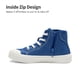 thumbnail image 2 of Zapatillas para Niños DREAM PAIRS de Lona Azul Talle 2 con Caño Alto, 2 of 5