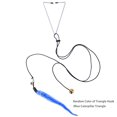 thumbnail image 3 of ziyahi ABS Metal Pet Hanging Toy Colorful Replacement Adjustable Relaxing Hanging Toy Home Small Animal Plush Plaything Birthday Gift Type 11, 3 of 7