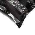 thumbnail image 2 of 18" x 18" x 5" Black And Silver  Pillow, 2 of 2
