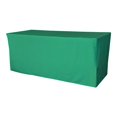 thumbnail image 1 of TCpop-fit-72x24x30-JadeP53 2.1 lbs Polyester Poplin Fitted Tablecloth, Jade, 1 of 1