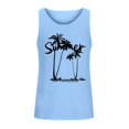 thumbnail image 4 of Zmoon Men's 3D Digital Printing Street Style Loose Beach Coconut Tree Vacation Vest, 4 of 4