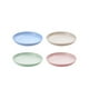 thumbnail image 5 of Greeniant Paquete de 4 platos de plástico para comida, para cena, Bar de Hotel, vajilla de cocina, vajilla para interiores y exteriores, Kits de desorden para acampar Azul Greeniant OD027972-02, 5 of 6