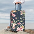 thumbnail image 7 of Xecao Vintage Floral print Elastic Luggage Cover, with double-sided print , is perfect for travel, business, and daily use, 7 of 7