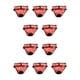 thumbnail image 3 of Methold Cotton Enjoy Clean Home Detiene los marcadores del tracto urinario y la micción excesiva con pañales para perros Pajarita - Rojo Pajarita - Rojo Grande SG 10Conjunto, 3 of 6