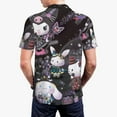 thumbnail image 2 of Saiise Sanrio A Mens Golf Shirt Moisture Wicking Dry Fit Mens Polo Shirts Dry Fit Performance Men's Golf Shirts Regular Fit Fashion Print, 2 of 7