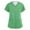 04# Light Green, variant on V-Neck Scrub Tops Women - Stretchy Pocket Nurse Scrubs with Medical Uniform Fit 5XL Polyester