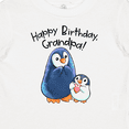 thumbnail image 4 of Inktastic Happy Birthday, Grandpa- Cute Penguins Boys or Girls Baby T-Shirt, 4 of 5