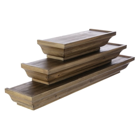 Kieragrace Muskoka Fitz Wood Shelves Walnut 12 Inch 18 24 Set Of 3 Kieragrace Muskoka Fitz Wood Shelves Walnut 12 Inch 18 24 Set Of 3