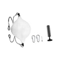 thumbnail image 2 of Lipstore Boxing Ball Double End Punching Bag for Reaction Hand Eye Coordination Speed White, 2 of 8
