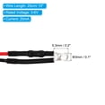 thumbnail image 2 of Diodo LED de 3mm, 100 Pcs 3-6V DC Mini Luces LED con Cable, Luz Cálida, 2 of 5