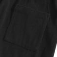 thumbnail image 5 of StSilkitty Men's Lightweight Casual Pants Solid Color Elastic Waist Drawstring Pant with Pockets Soft Comfy Tapered Trousers, 5 of 6