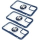 thumbnail image 1 of Carcasa para teléfono móvil en pulgadas, 3 piezas, funda transparente para teléfono móvil de 5,4 pulgadas, funda para teléfono móvil para IO construida para precisión, 1 of 8