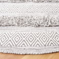 thumbnail image 3 of SAFAVIEH Vermont Zavier Stripe Area Rug, Brown/Ivory, 6' x 6' Round, 3 of 8